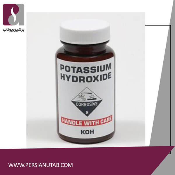 Potassium hydroxide in stock